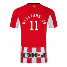 Athletic Bilbao Nico Williams #11 Hemmatröja 2024-25 Korta ärmar